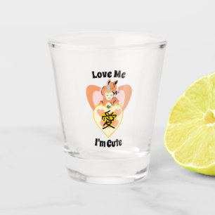 Kawaii Foxy Cosplay Liebe Schnapsglas