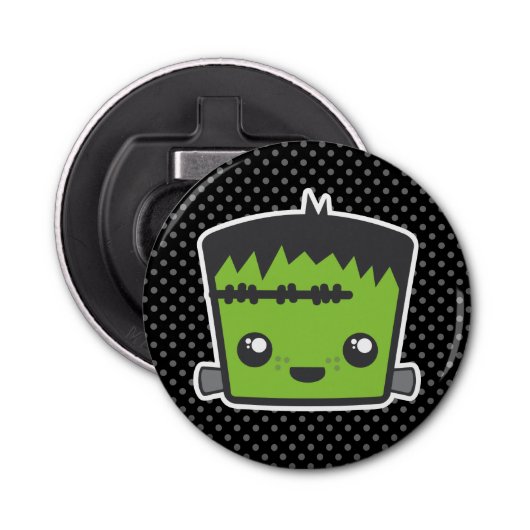 Kawaii Frankenstein Bottle Opener Flaschenöffner (Vorderseite)
