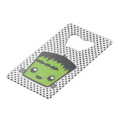 Kawaii Frankenstein Bottle Opener Geldbeutel Flaschenöffner (Vorderseite Schrägansicht)