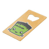 Kawaii Frankenstein Bottle Opener Geldbeutel Flaschenöffner (Rückseite Schrägansicht)