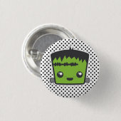 Kawaii Frankenstein Button (Vorne & Hinten)
