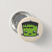 Kawaii Frankenstein Button (Vorne & Hinten)