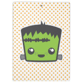 Kawaii Frankenstein Clip Board Klemmbrett (Rückseite)