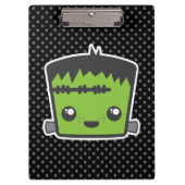 Kawaii Frankenstein Clip Board Klemmbrett (Vorderseite)