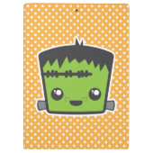 Kawaii Frankenstein Clip Board Klemmbrett (Rückseite)