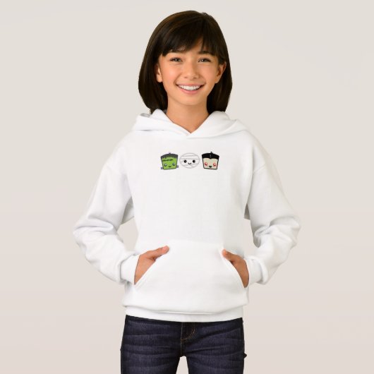 Kawaii Frankenstein Clothing Hoodie (Vorne ganz)