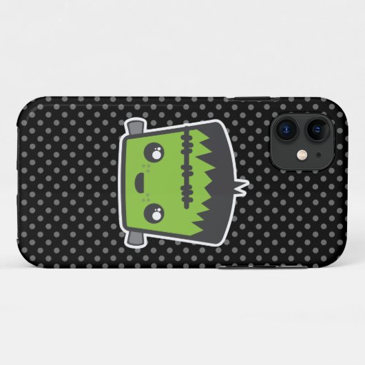Kawaii Frankenstein iPhone Case (Rückseite (Horizontal))