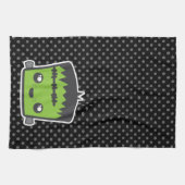 Kawaii Frankenstein Kitchen Handtuch (Horizontal)