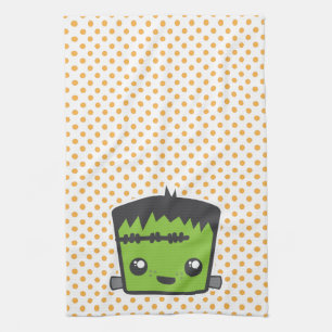 Kawaii Frankenstein Kitchen Handtuch