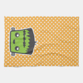 Kawaii Frankenstein Kitchen Handtuch (Horizontal)
