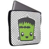Kawaii Frankenstein Laptop Sleeve (Vorne Rechts)