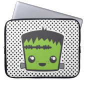 Kawaii Frankenstein Laptop Sleeve (Vorderseite)