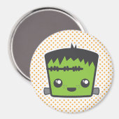 Kawaii Frankenstein Magnet (Vorderseite/Rückseite)