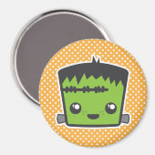 Kawaii Frankenstein Magnet (Vorderseite/Rückseite)