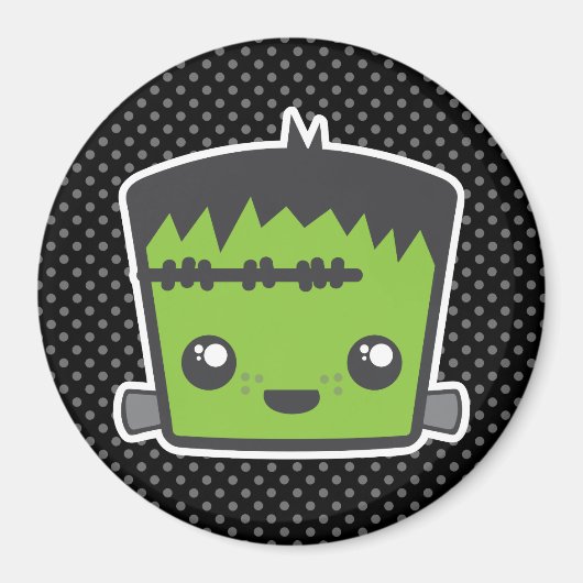 Kawaii Frankenstein Magnet (Vorne)
