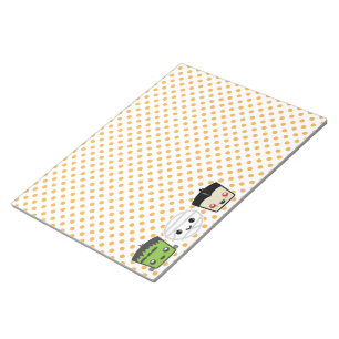 Kawaii Frankenstein Mummy Dracula Notepad Notizblock