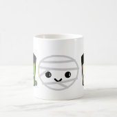 Kawaii Frankenstein Mummy Dracula Tasse (Mittel)