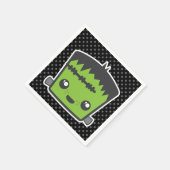 Kawaii Frankenstein Napkins Serviette (Ecke)