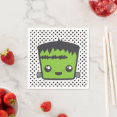 Kawaii Frankenstein Napkins Serviette (Beispiel)