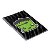 Kawaii Frankenstein Notebook Notizblock (Rechte Seite)