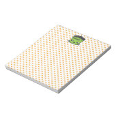 Kawaii Frankenstein Notepad Notizblock (Rotiert)