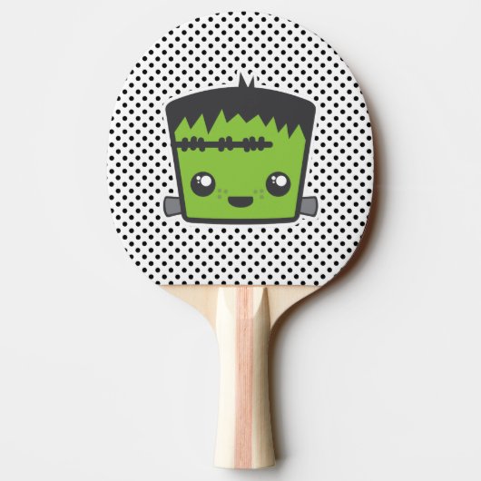 Kawaii Frankenstein Ping Pong Paddle Tischtennis Schläger (Rückseite)