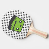 Kawaii Frankenstein Ping Pong Paddle Tischtennis Schläger (Seitenansicht)