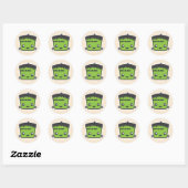 Kawaii Frankenstein Stickers (Blatt)