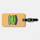 Kawaii Frankenstein Travel Luggage Tags Gepäckanhänger (Vorderseite horizontal)