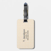 Kawaii Frankenstein Travel Luggage Tags Gepäckanhänger (Rückseite vertikal)