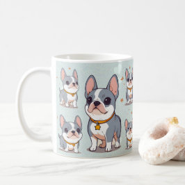Kawaii French Bulldog Frenchie Moods Kaffeetasse