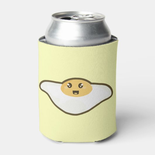 Kawaii Fried egg Dosenkühler (Kanne Vorderseite)