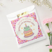 Kawaii Frog Birthday Cake Custom Geschenktütchen (Versiegelt)
