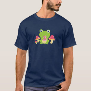 Kawaii Frog Drink Erdbeermilch, Cotgesscore T-Shirt