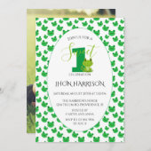 Kawaii Frog Geburtstagsparty Einladung (Vorne/Hinten)