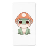 Kawaii Frog in Mushroom Hat (Vorne)