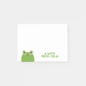 Kawaii Frog Post-it Klebezettel (Vorderseite)