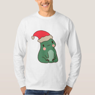 Kawaii Frog Weihnachts-Party Kostüm T-Shirt