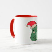 Kawaii Frog Weihnachtsgeschenk Idee Tasse (Vorderseite Links)