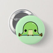 Kawaii Frosch (Sie ändern den Hintergrund!) Button (Vorne & Hinten)