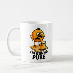 Kawaii Fruit Funny Orange Juice Kaffeetasse