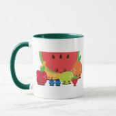 Kawaii Fruit Group Tasse (Links)