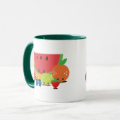 Kawaii Fruit Group Tasse (Vorderseite Links)