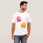 Kawaii Fruity Onigiri T-Shirt (Vorne ganz)