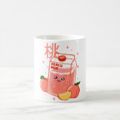 Kawaii Fruity Peach Milk Kaffeetasse (Mittel)