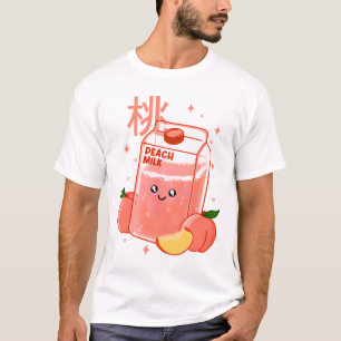 Kawaii Fruity Peach Milk T-Shirt