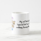 Kawaii Fun Cue Super Cat Tasse (Mittel)
