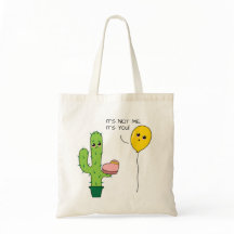 Kawaii Funny Brokenherzted Cartoon Cactus