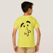 Kawaii Funny Face Shirt (Schwarz voll)