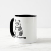 Kawaii Funny Panda Mug Tasse (Vorderseite Links)